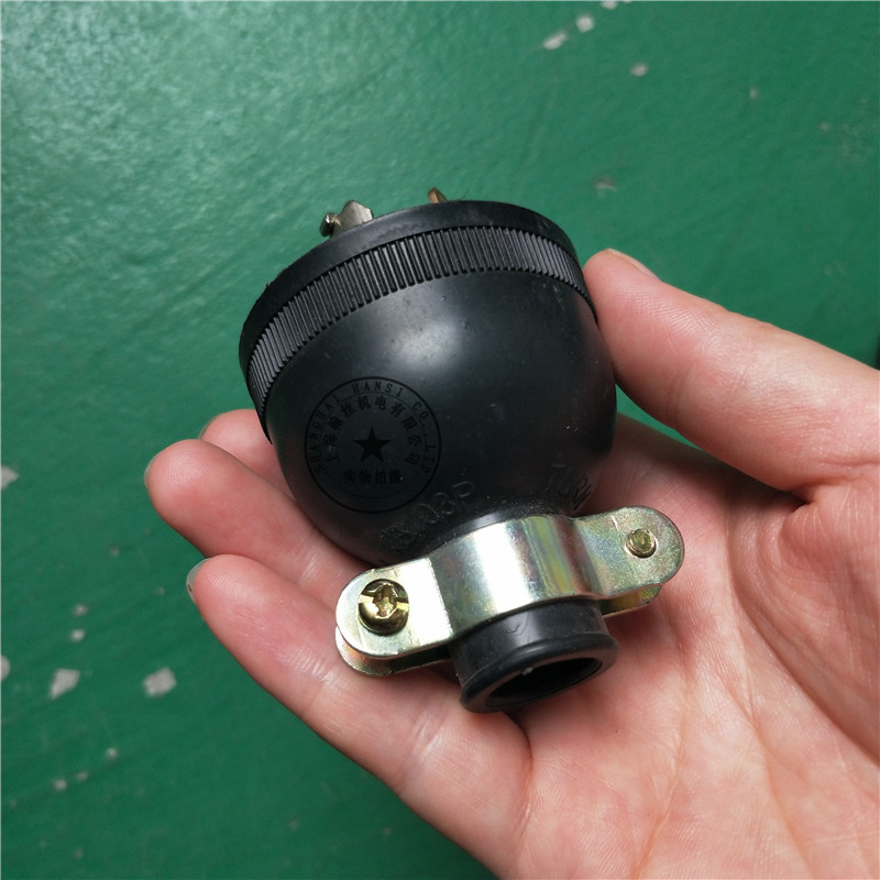 220v发电机插头1kw2kw3kw5kw6kw8kw汽油发电机组用单相插头