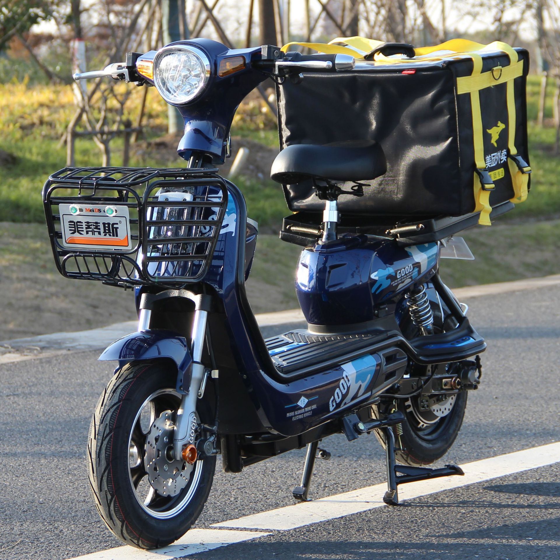 出口外卖8号长跑王电瓶车 送餐车厂家直销-阿里巴巴