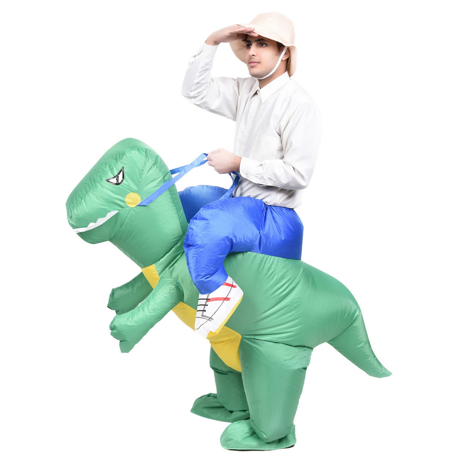 爆款节假日恐龙服 成人舞台表演人偶道具服角色扮演 恶搞服饰厂家