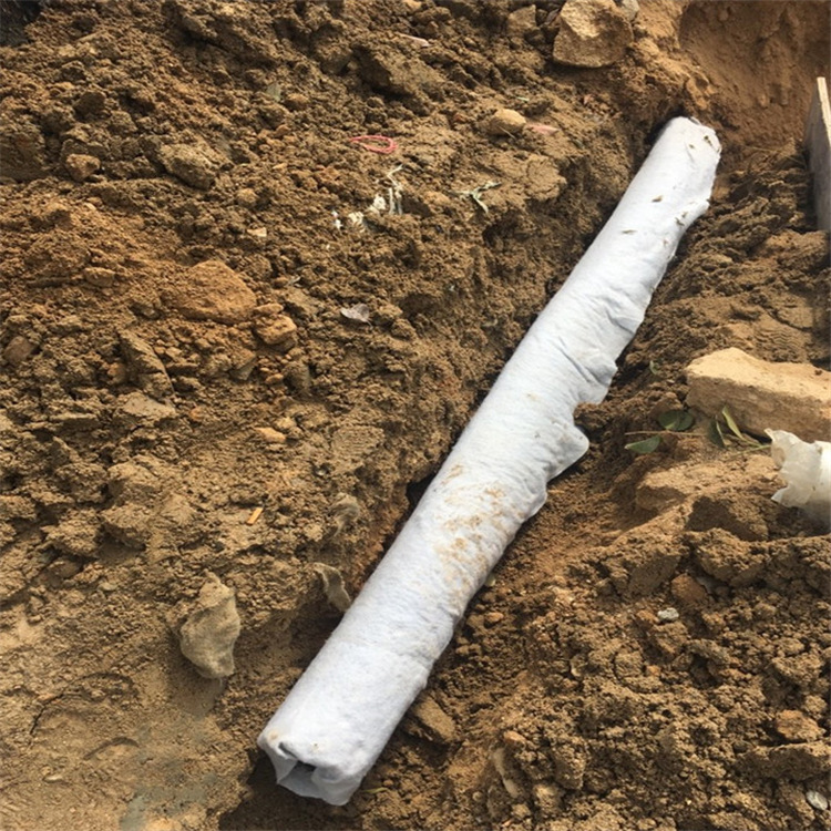 150直径圆形盲沟管屋顶花园种植排水管 盲沟圆矩形绿化带排水hdpe