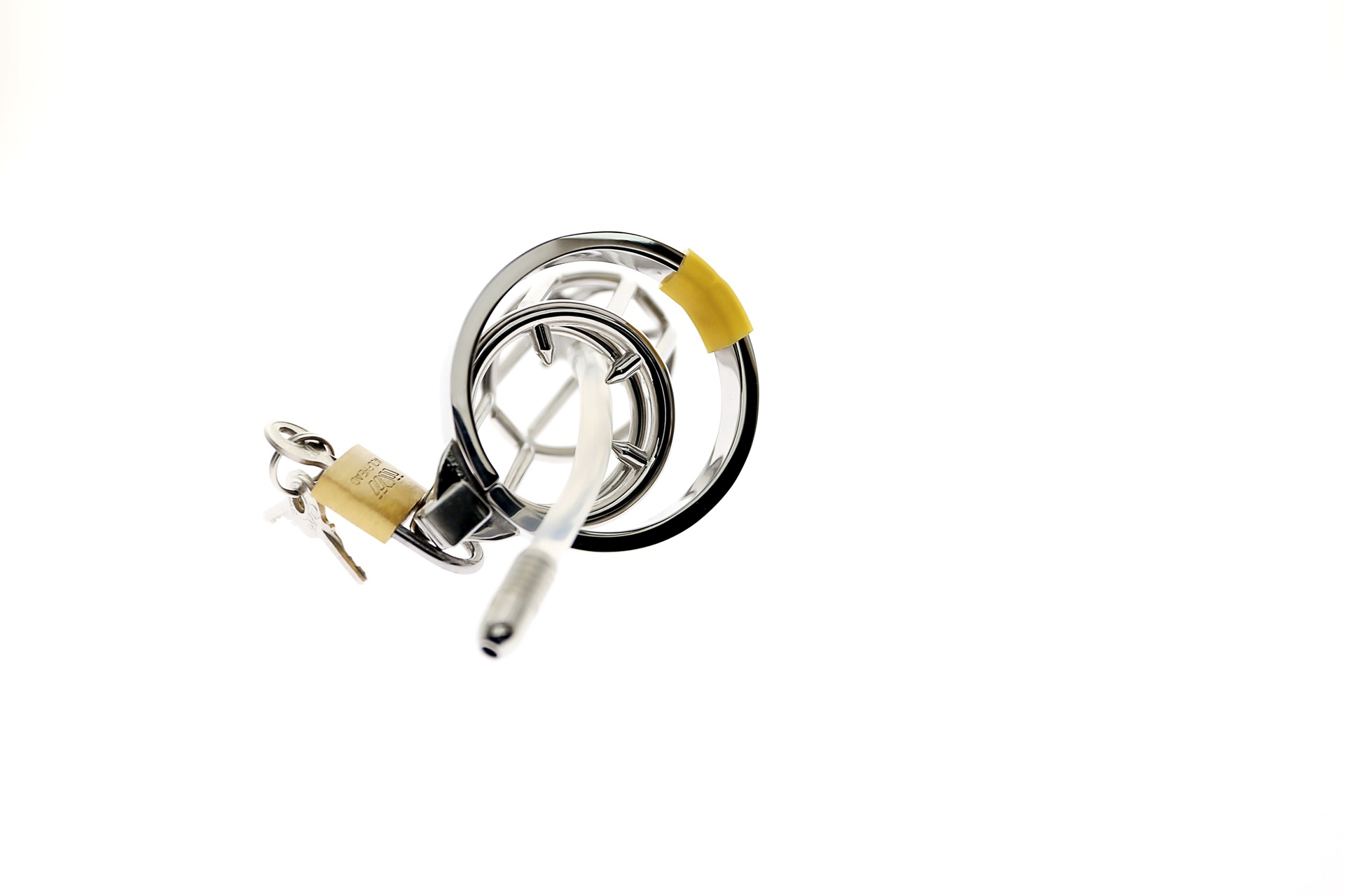 男用贞操锁男士贞洁锁贞操裤带阴茎cb锁jj鸟笼禁欲器sm情趣用品具