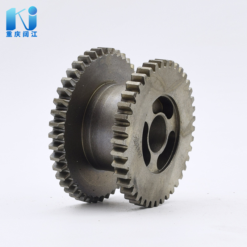 微耕机副轴双联齿 大双联齿105/135变速箱齿轮链条式旋耕机零配件