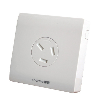 锦迈电气明装墙壁开关插座三极16a空调专用插座 明线旋转插座