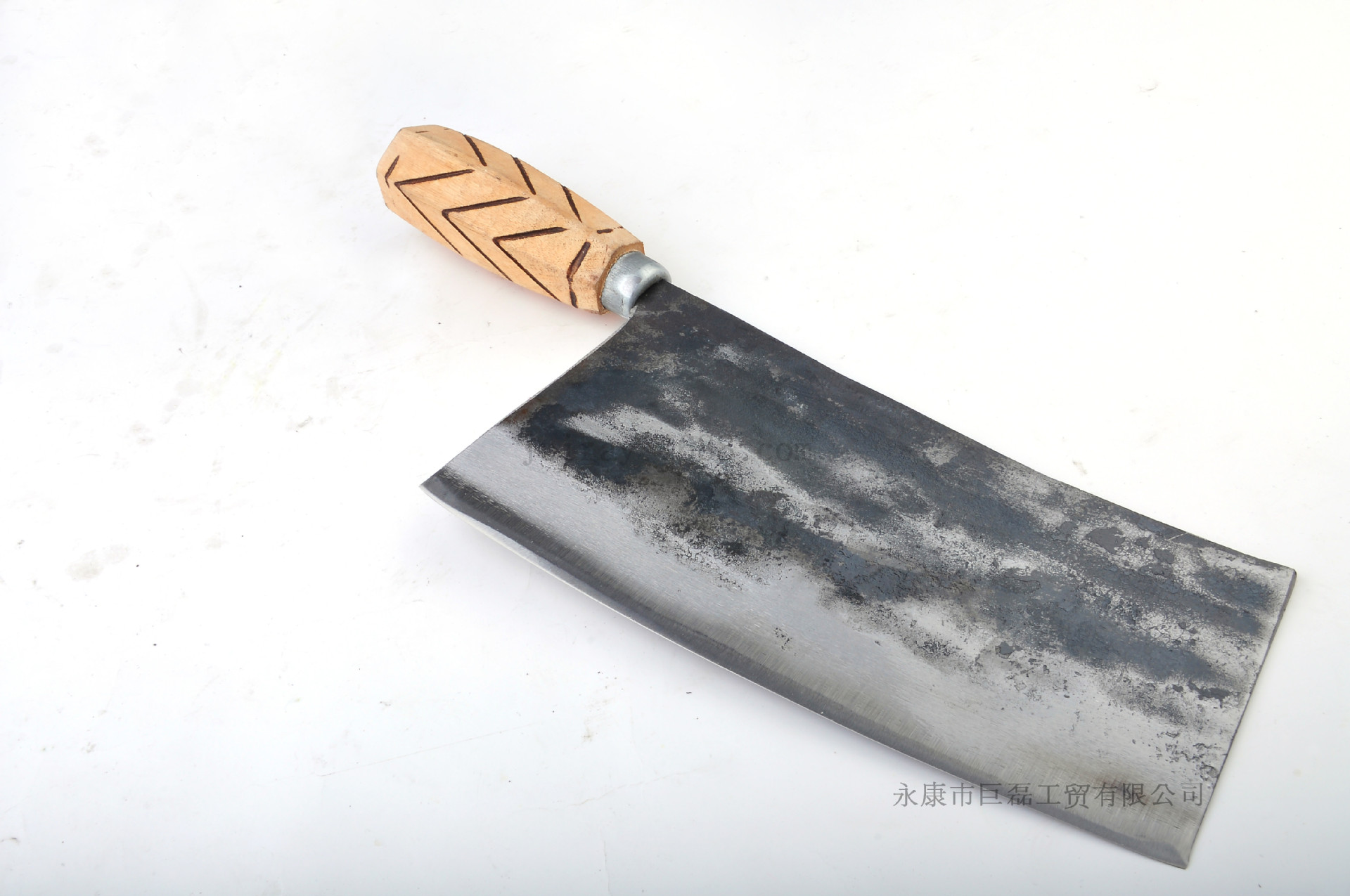 老式传统夹钢 锻打 砍骨 菜刀土刀 土打手工菜刀家用菜刀切片刀