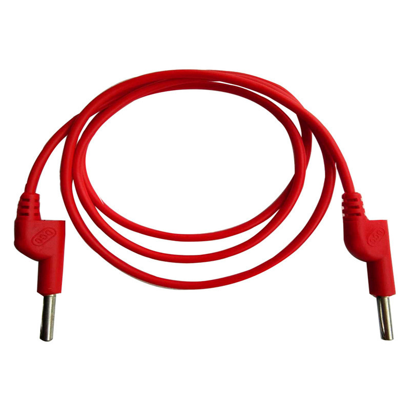 dcc4mm双联香蕉头测试线2.5平方1米20a全铜电流线电力高压测试线-阿里