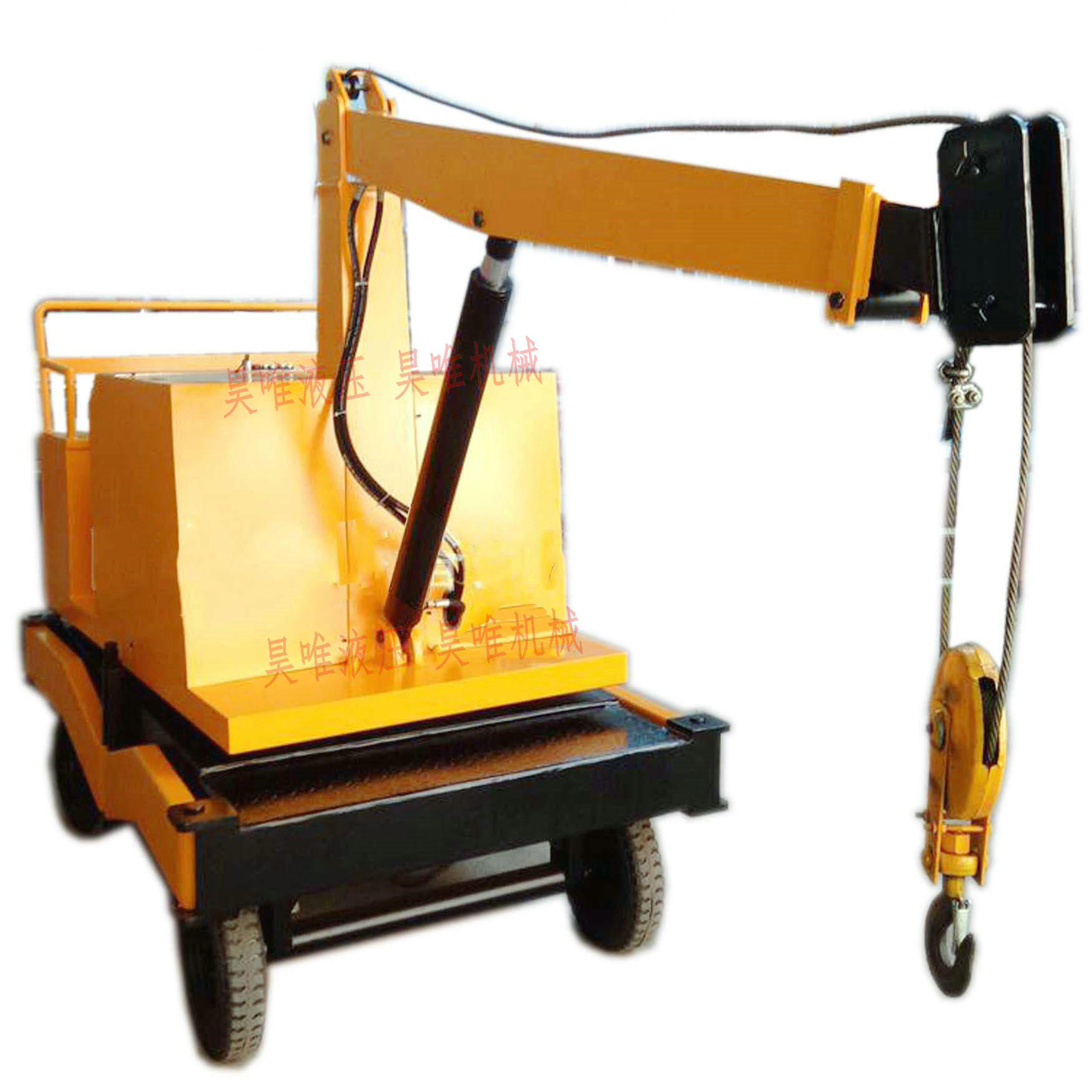 液压移动式小吊车机起重吊车2吨厂价现货供应液压小吊车