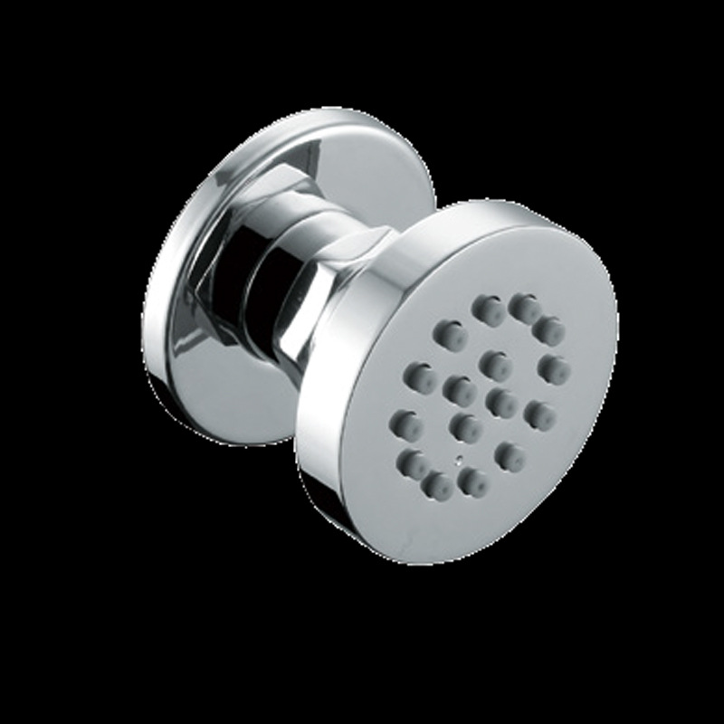 跨境铜侧喷花洒喷头暗装淋浴浴室花洒增压小喷头厂家批发