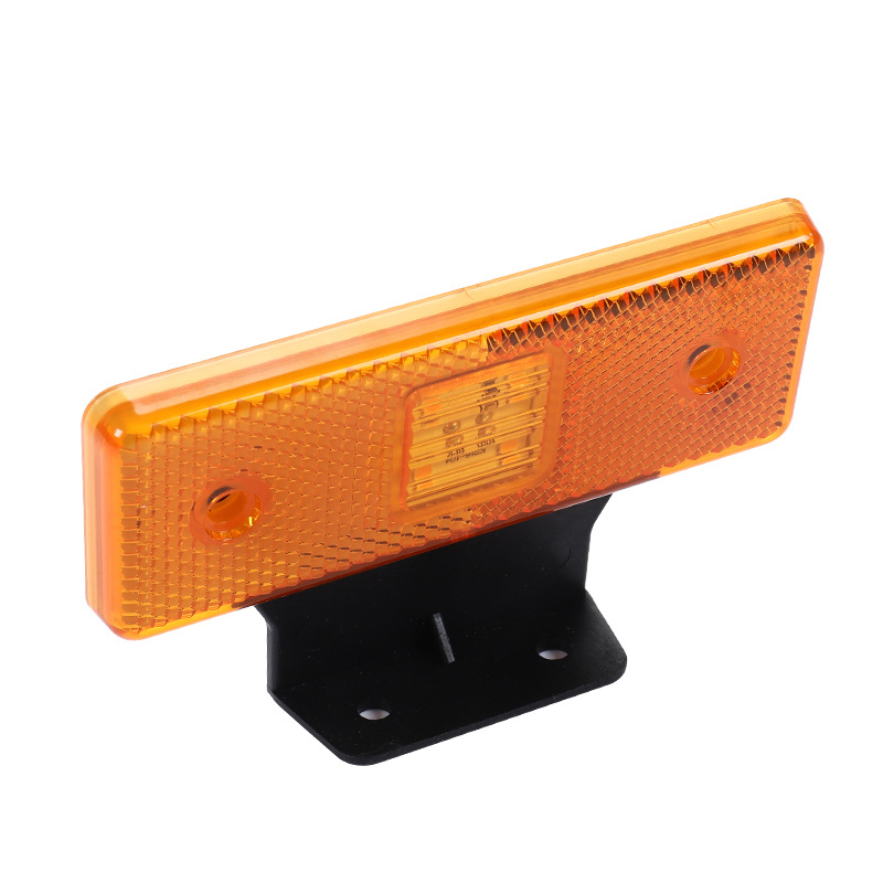 带回复反射器货车拖车led侧边示廓灯 夜间行车带反射器信号灯