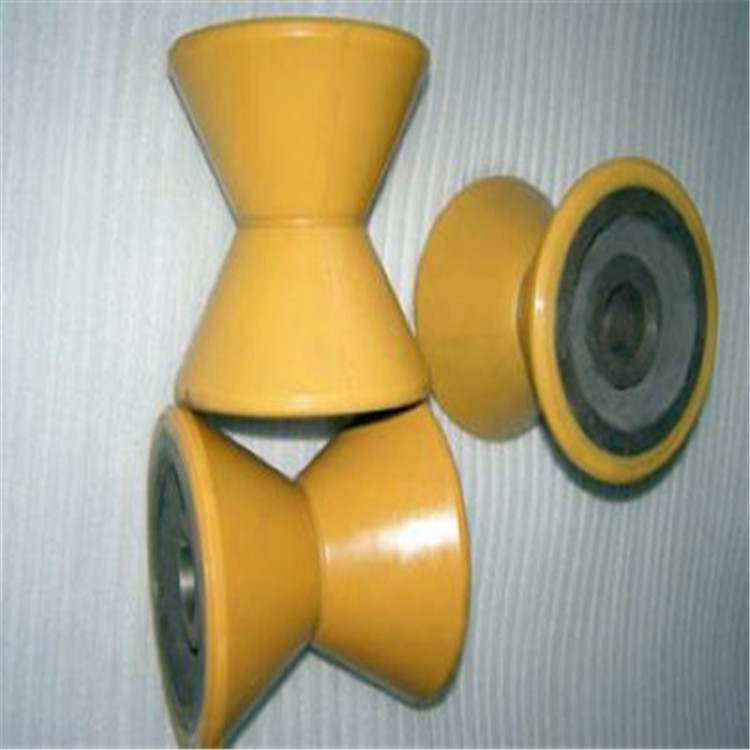 厂家生产u型pu导轮v型传送轮承重轮高耐磨耐压不脱胶经久耐用