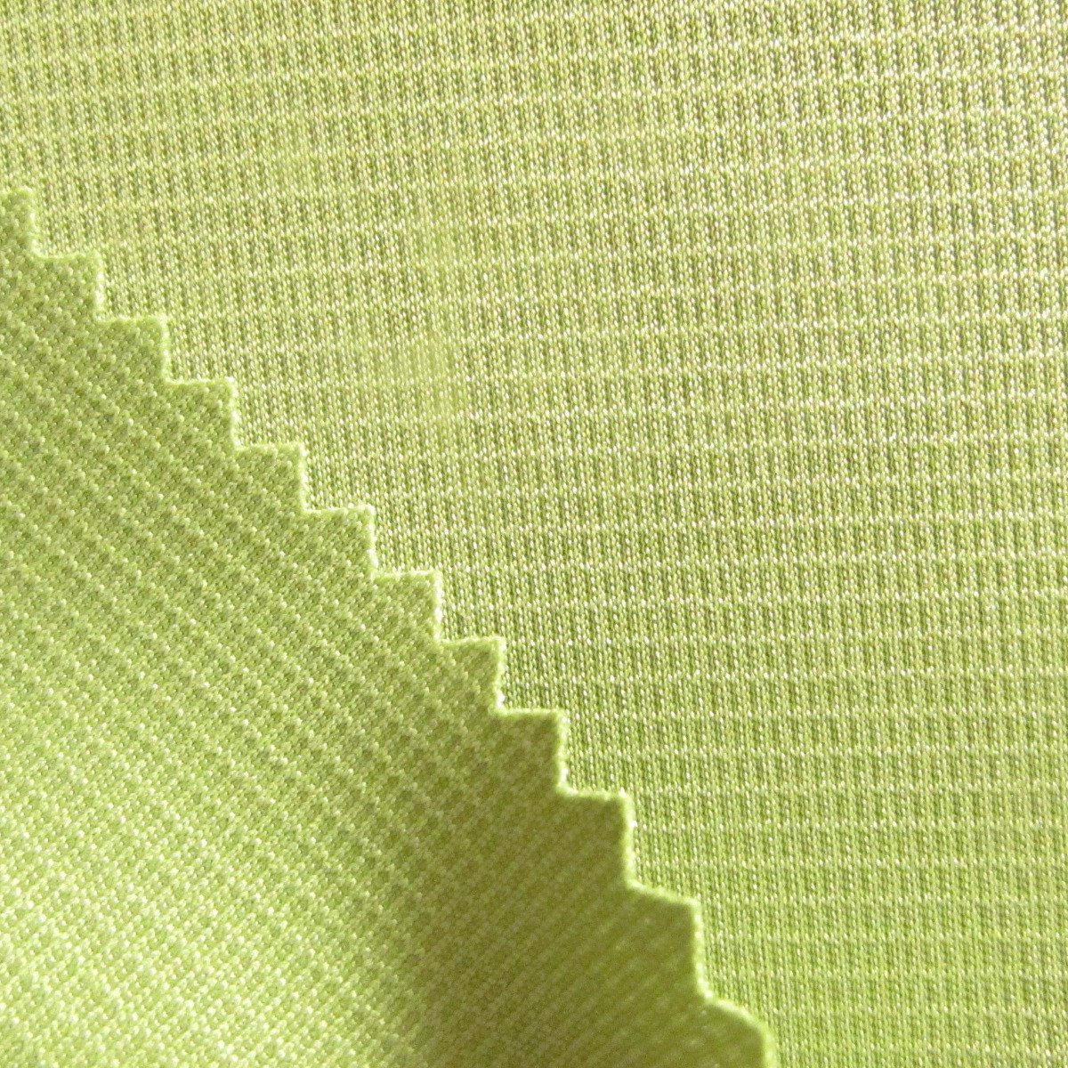 天彬涤纶小方格半光丝全涤面料超薄针织面料