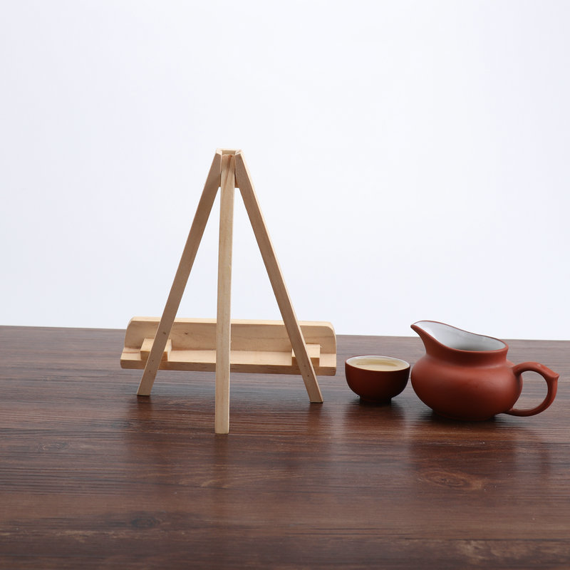 批发 茶饼架木质普洱茶底托 实木福鼎白茶架 茶饼展示架定制logo