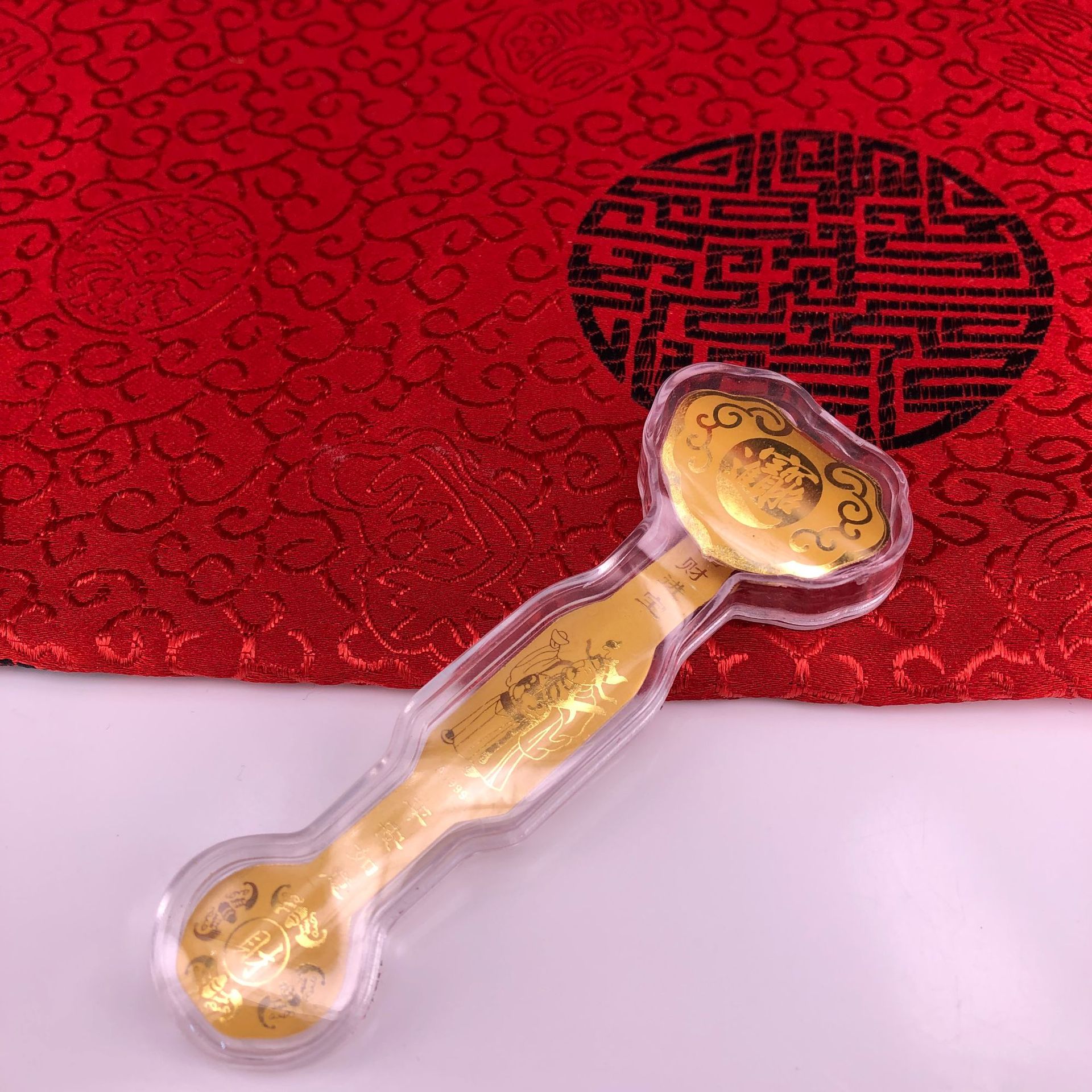 金如意足金999摆件新年贺岁压岁黄金银行保险企业节庆礼品可定制