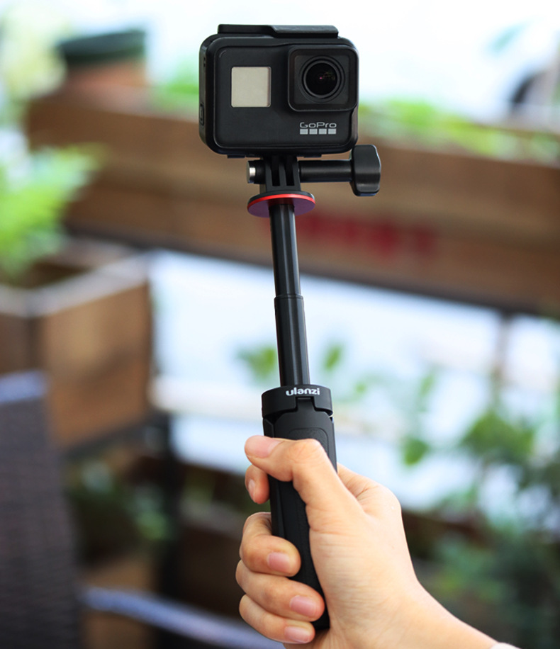 ulanzi mt-09 gopro hero8 black 运动相机通用手柄延长杆三脚架