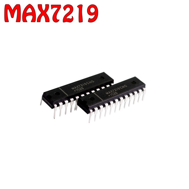 MAX7219CNG MAX7219ENG 直插DIP-24 显示器驱动器 全新芯片