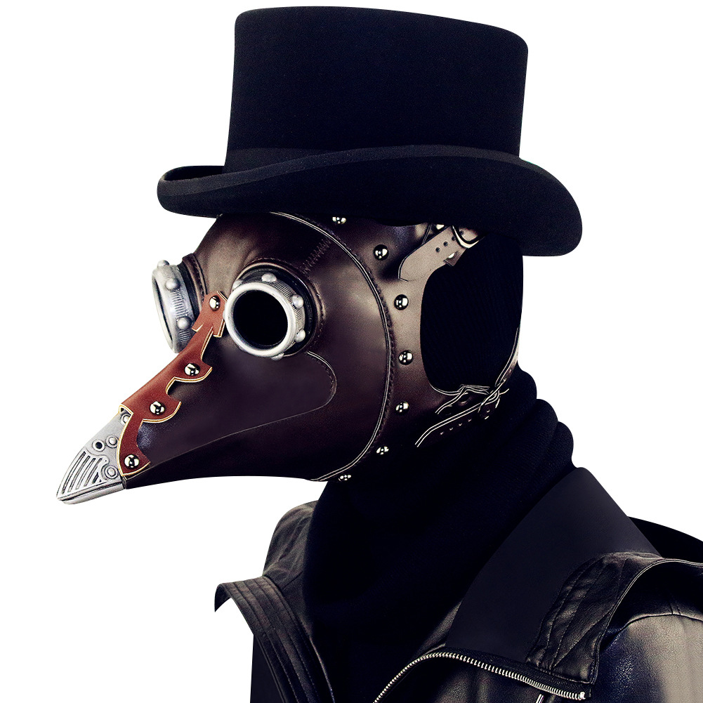 Black Friday Amazon EBay Cross-Border Steampunk Halloween Plague Beak Doctor Mask Head Cover