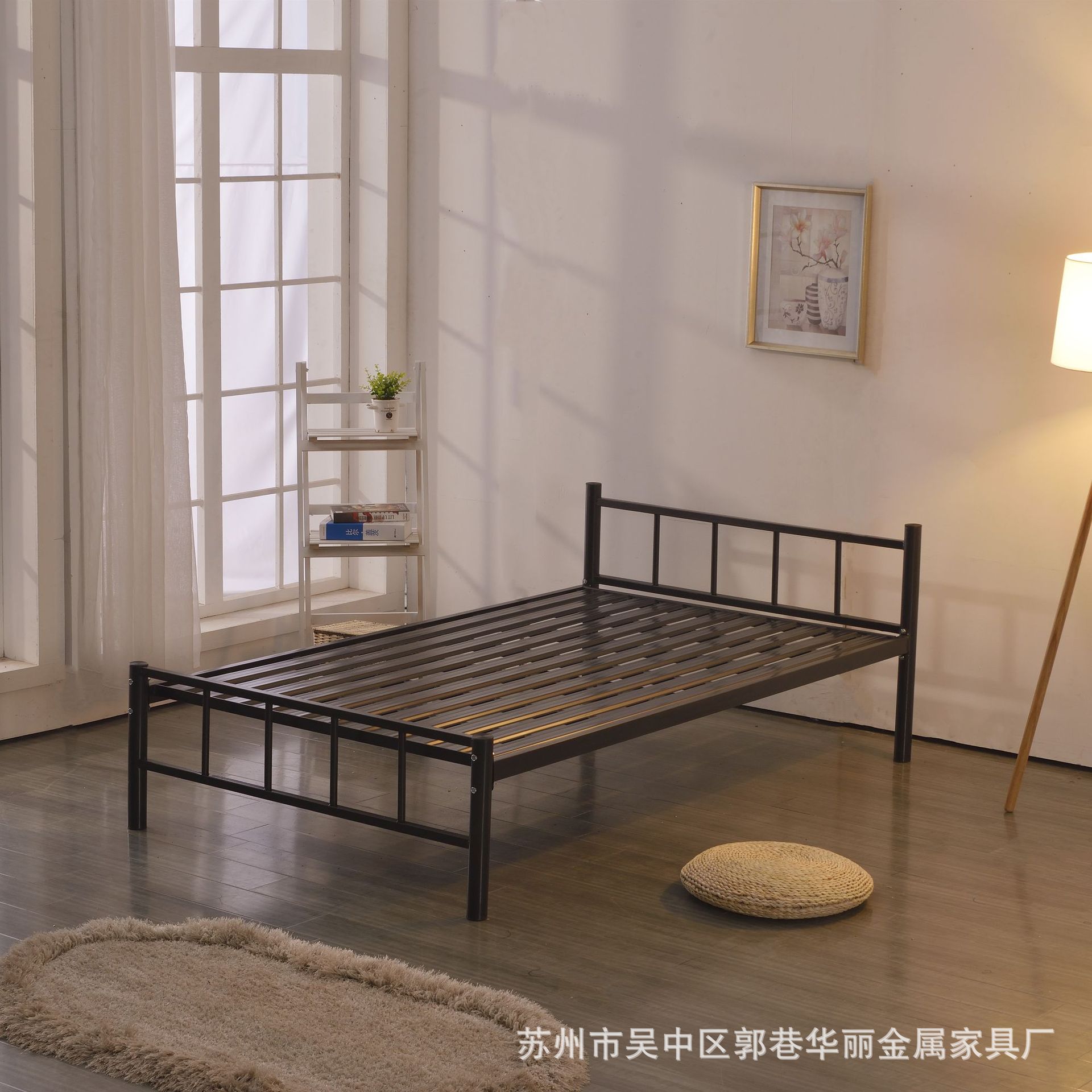 2米1.5米1.8米铁艺床简约单人铁床