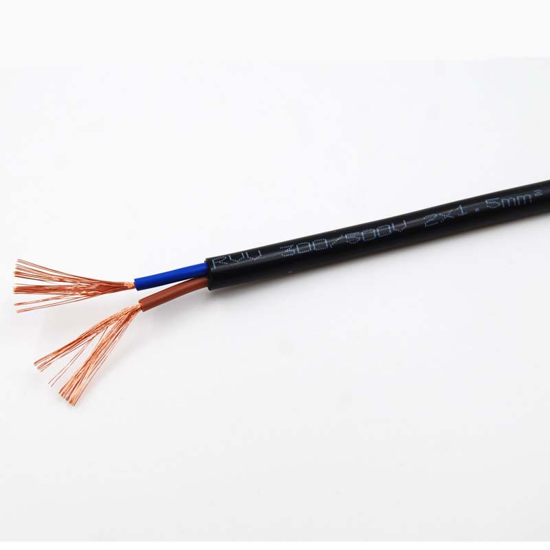 金环宇电线电缆rvv2/3/4芯 1.5平方国标100米软护套线 设备电源线