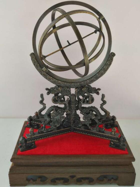 赤道经纬仪 黄道经纬仪 浑仪 简仪 古代天文仪器七件套 大洋科教