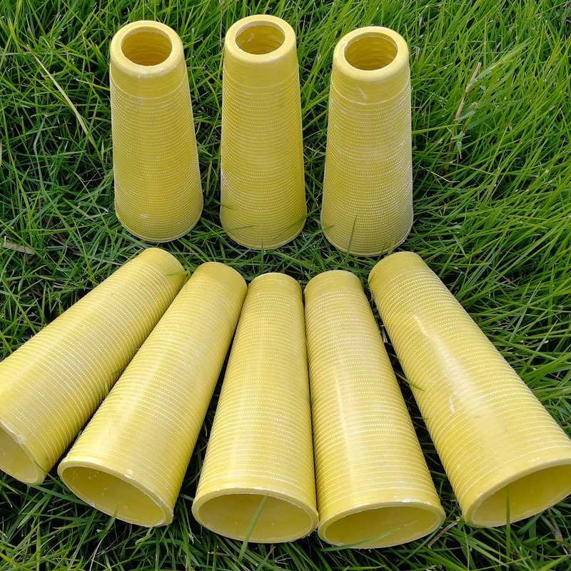 厂家直销塑料筒管纺织线管绕线管优质现货40克pp塑料宝塔线管