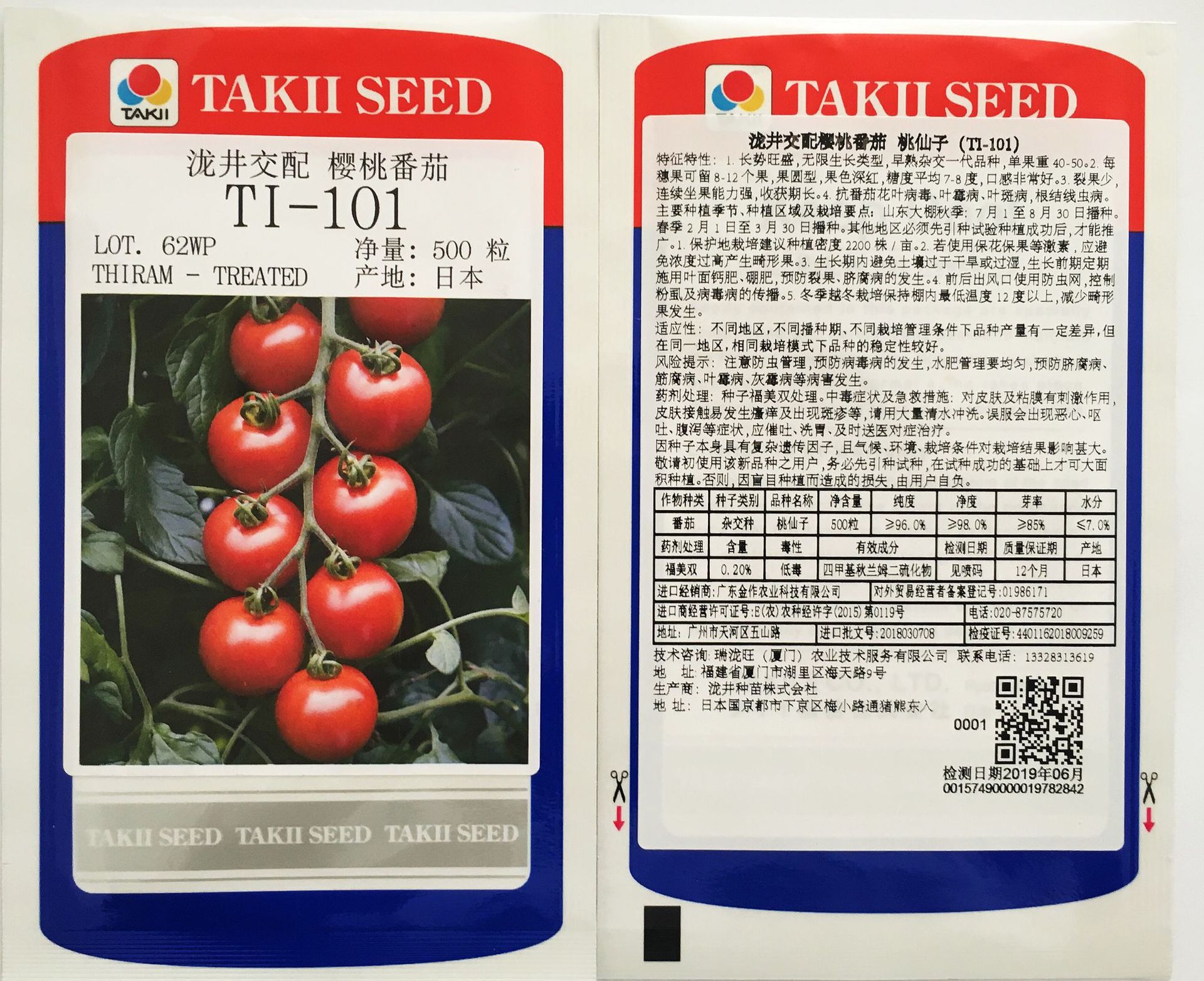 泷井交配桃太郎中玉樱桃番茄种子桃仙子ti-101 供应番茄中玉番茄