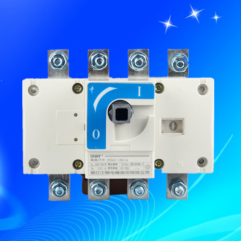 正泰隔离开关 nh40-400/4 切换开关 转换开关125 160 200 250 630