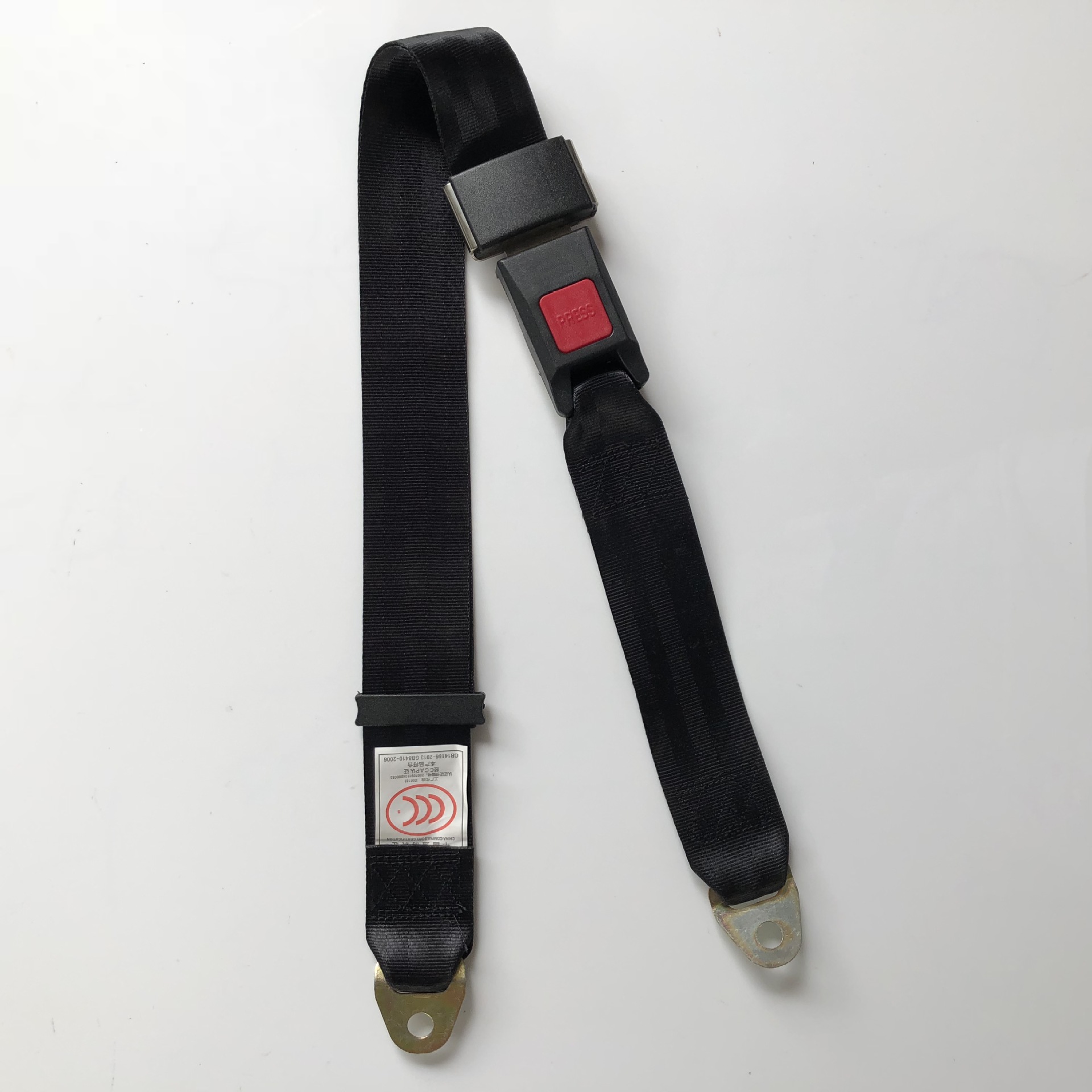 简易汽车两2点式安全带 叉车公交车大客车用安全带通用保险带腰带