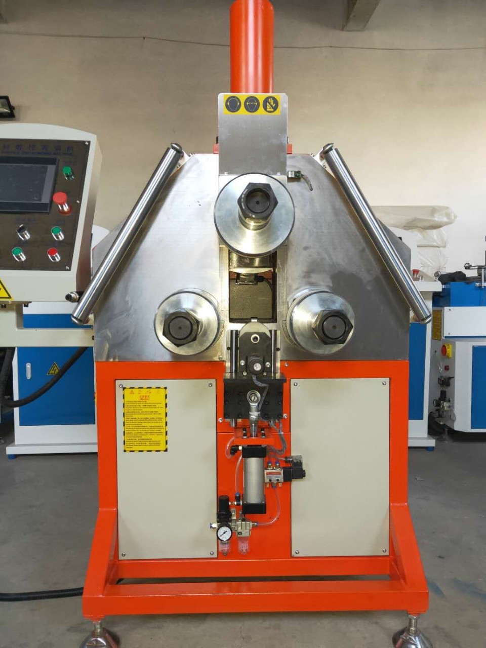 立式型材数控弯弧机,滚圆机,弯圆机