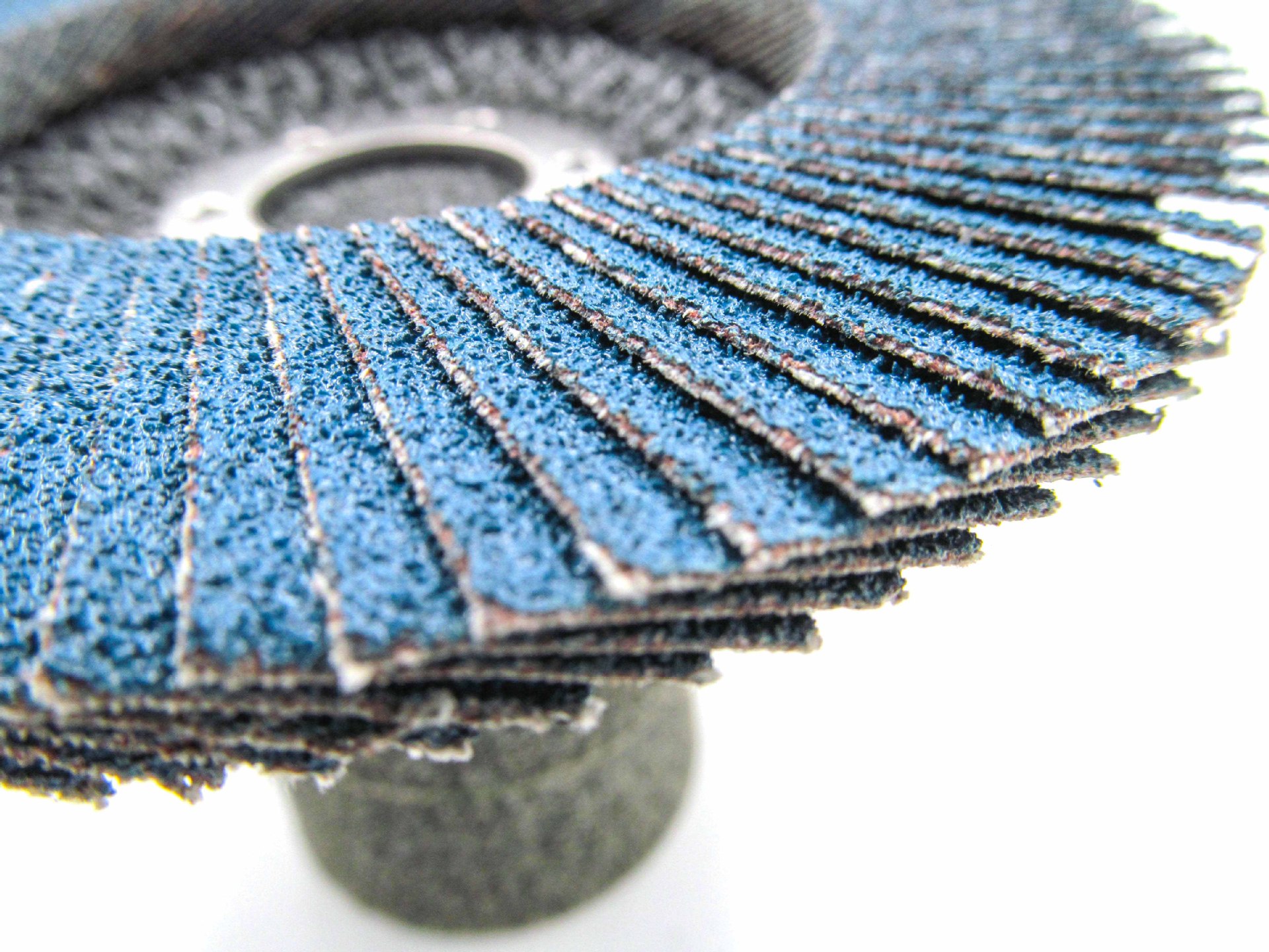 百叶片不锈钢打磨片125 弹性磨盘煅烧砂轮片100手磨机抛光片115mm