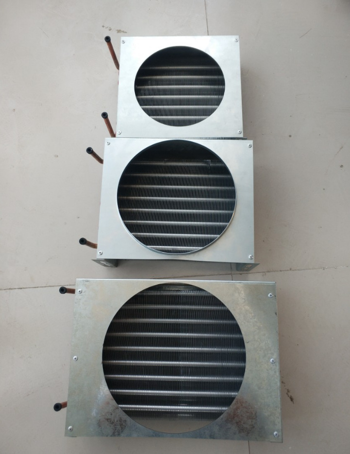 冷凝器生产厂家 制冰机 蛋糕柜制冷设备专用 翅片冷凝器
