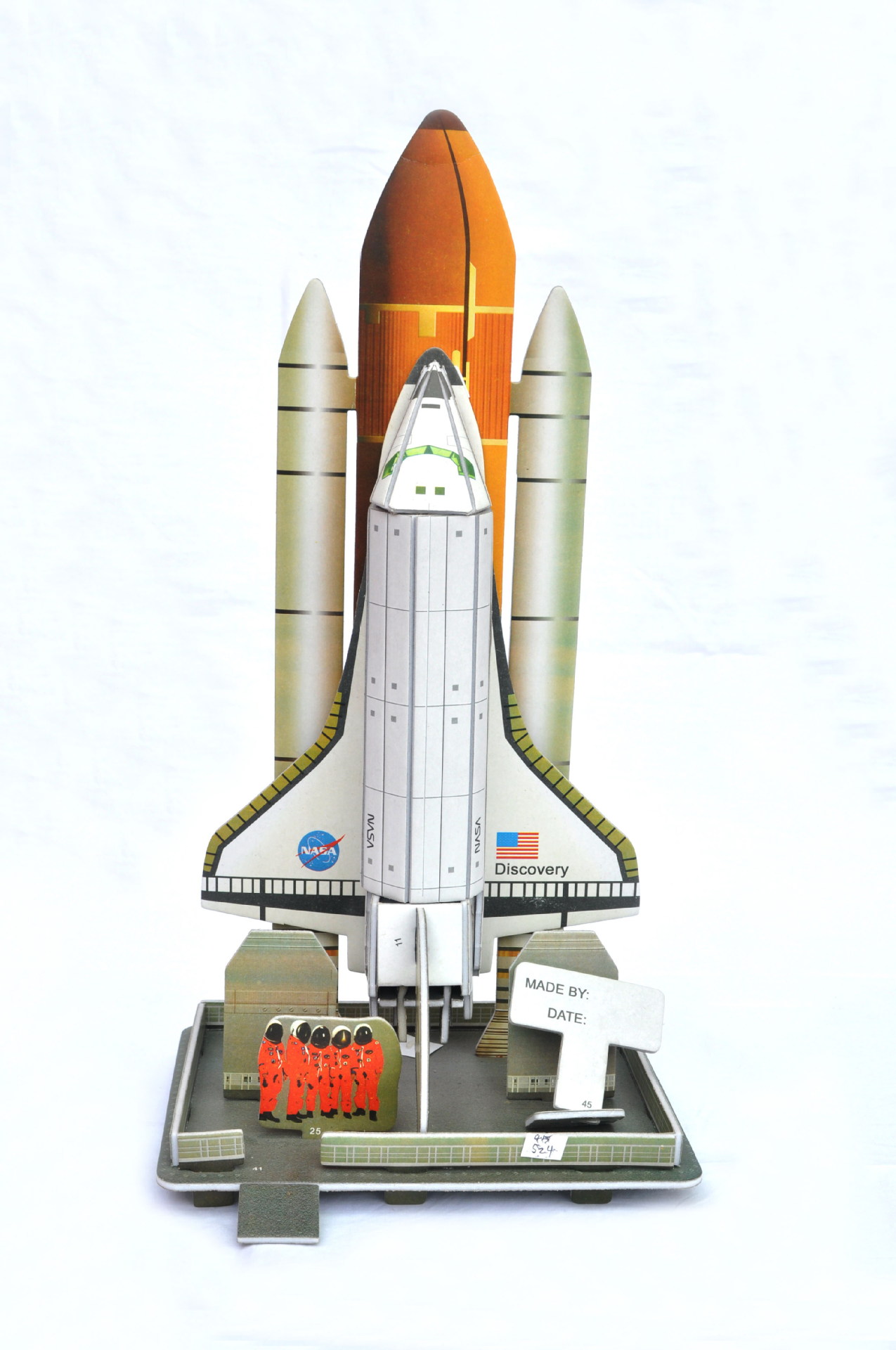 军事航空航天火箭模型立体拼图 幼儿童手工diy拼装教学地摊纸玩具