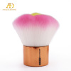 Manufactor Cosmetic brush Flower wool Loose paint Pink Short rod blusher brush portable Loose paint