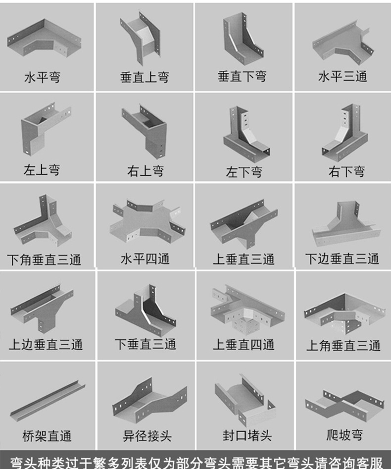 防火喷塑大跨距桥架镀锌网络金属桥架弱电电缆走线槽厂家直销