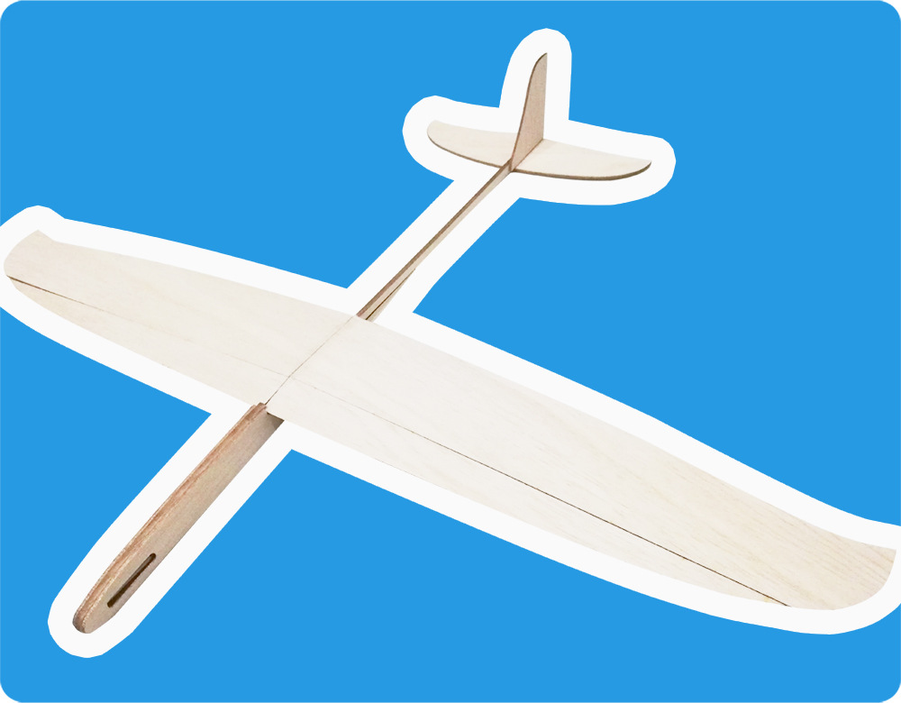 厂家供应手掷飞机航模 全木飞机 a008-2 蓝翔3号 木质飞机