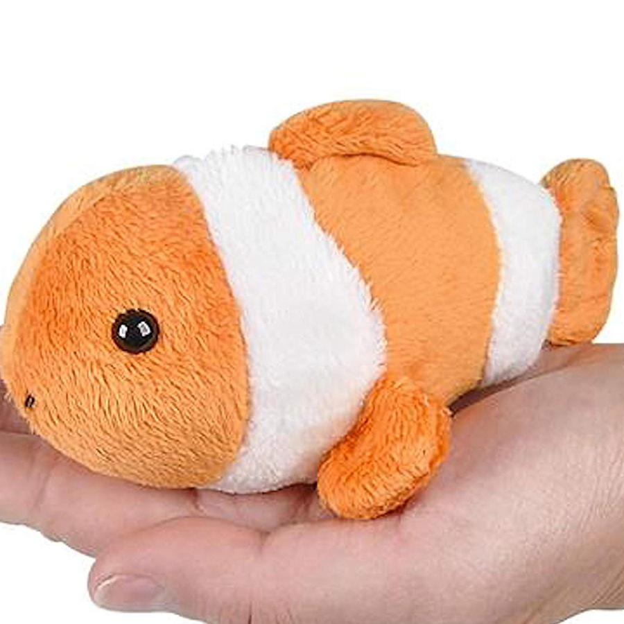 a245q版小丑鱼公仔 小鱼毛绒玩具 橙色加重毛绒玩具小丑 定制礼品