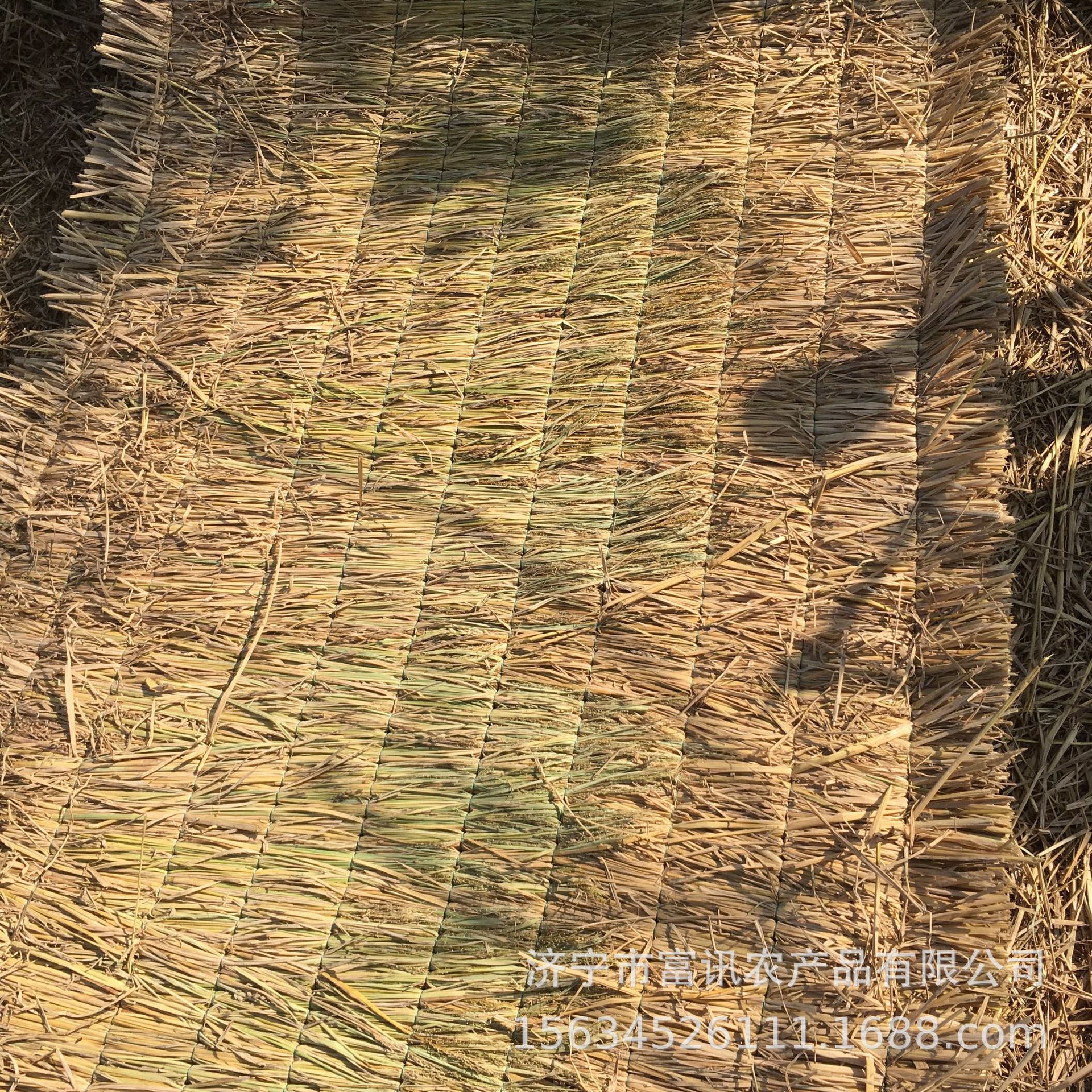 生产厂家供应可定制各种规格草苫子 大棚保温草帘子 盖鸡舍遮阳