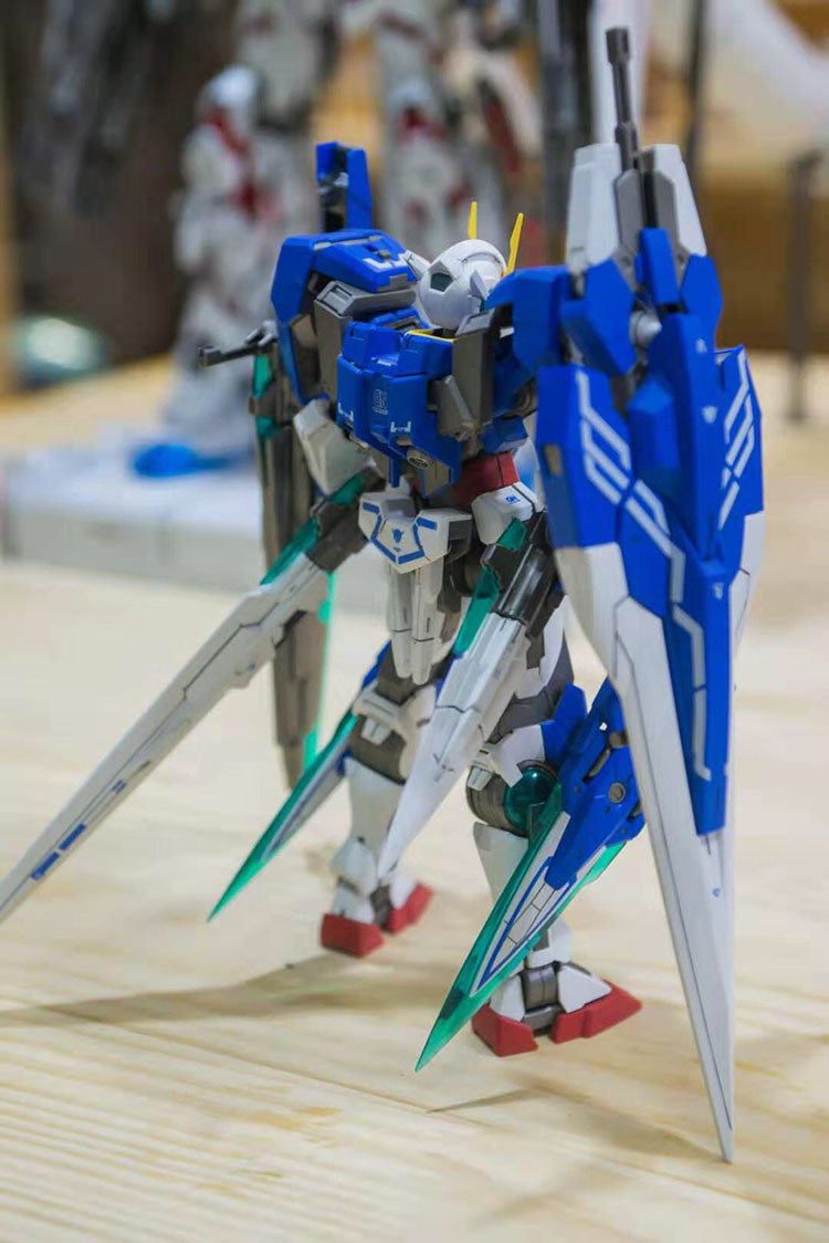 雪焰工作室mg1/100七剑高达模型mb样式gn敢达模匠魂专用水贴纸