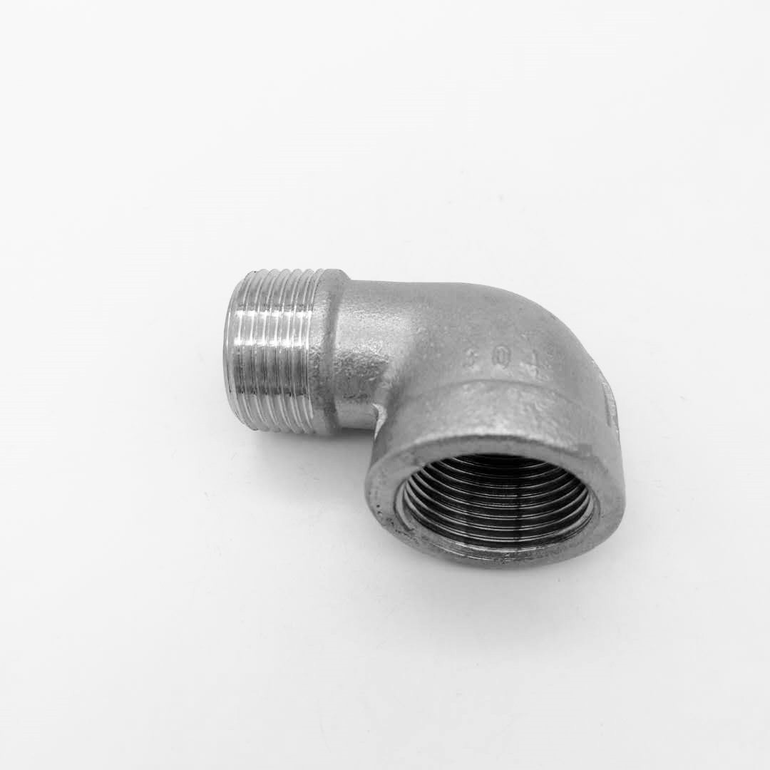 201不锈钢内外丝扣弯头内外丝90度弯头6分34dn20