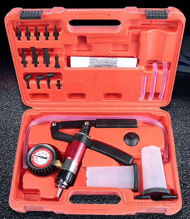 手动真空泵 刹车液更换器 真空吸力枪 负压抽气泵 汽修工具