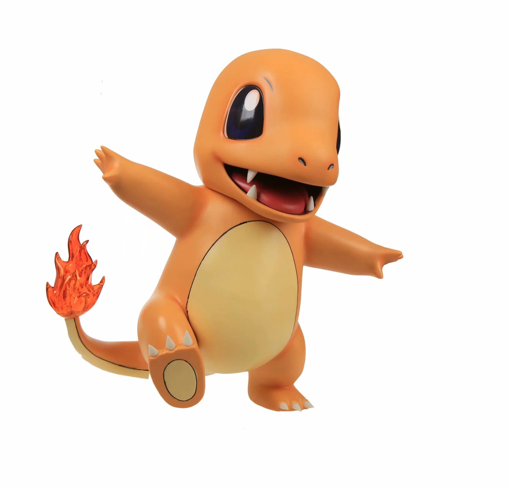 神奇宝贝 宠物小精灵 1:1小火龙 尾巴发光 盒装模型手办