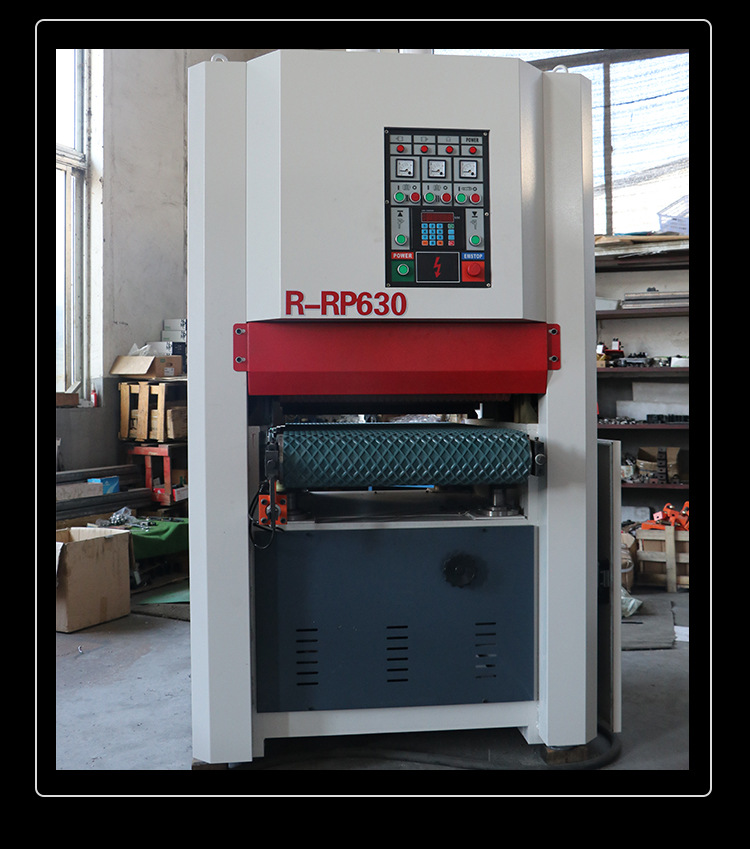 青岛木工机械定厚平面异形砂光机定尺砂光机宽带平板砂光机厂家定