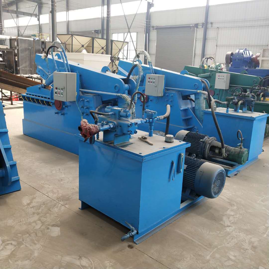 源德200吨液压钢筋切断机槽钢下脚料剪断机鳄鱼式剪切机