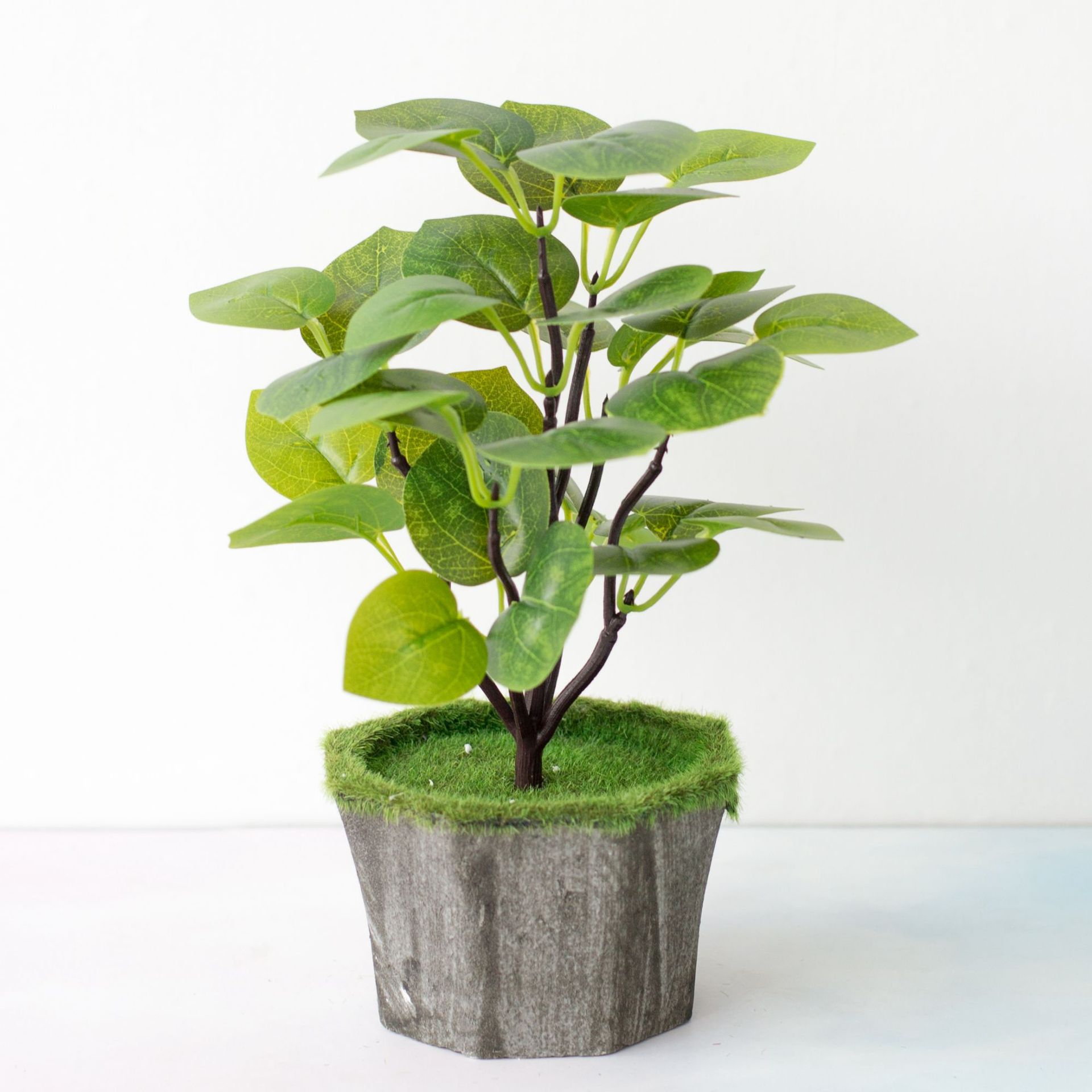 11目金钱榕室内客厅大绿植盆栽仿真植物厂家直销批发