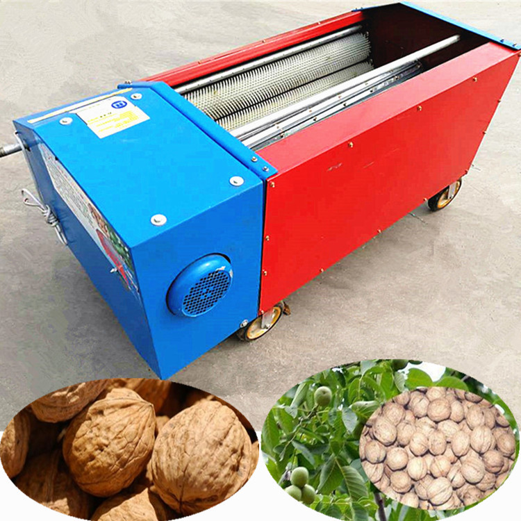核桃仁去皮   核桃剥壳机 青皮核桃剥皮机是在老一代产品上改进而来的