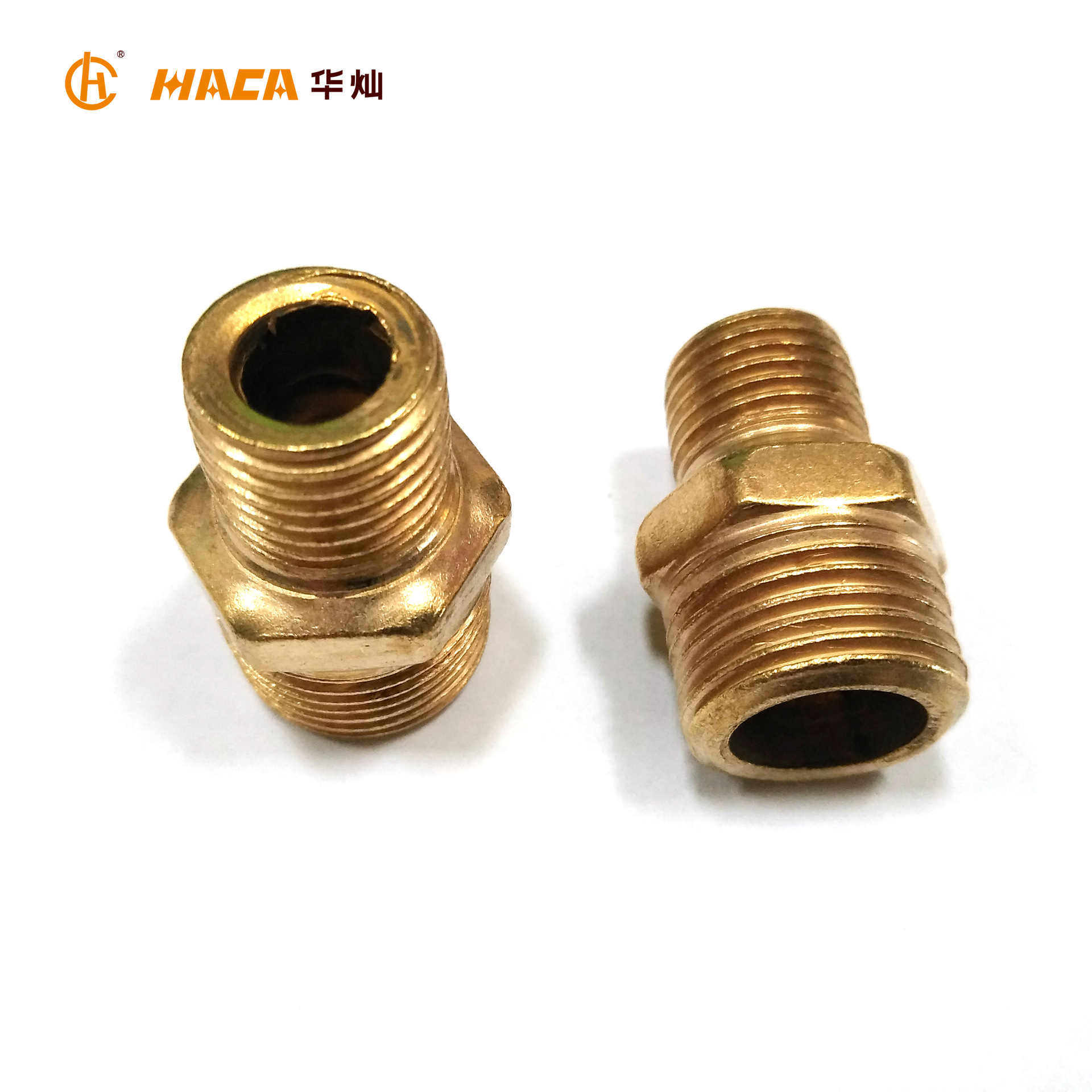 厂家直销 实力批发 铁镀金 变径外丝直接 铁转换接头