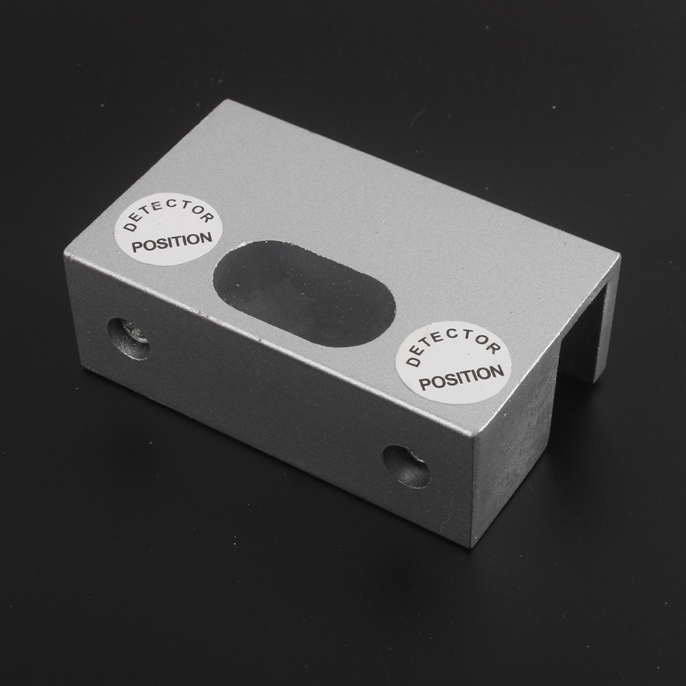 电插锁门夹 铝合金门夹 无框玻璃门下夹 锁具配件 u型夹