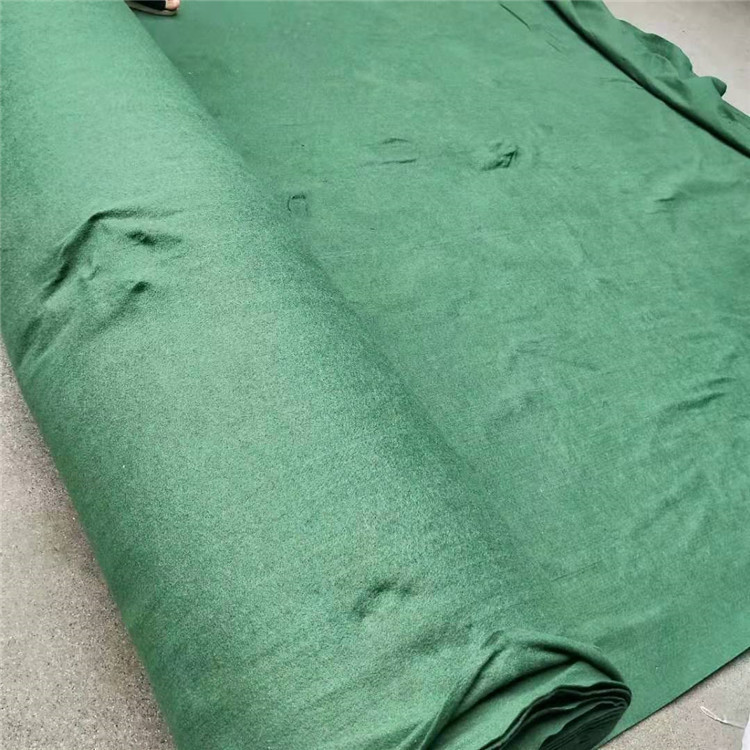 加厚土工布屋顶花园绿化滤水无纺布大棚保温防霜路面养护毛毡现货