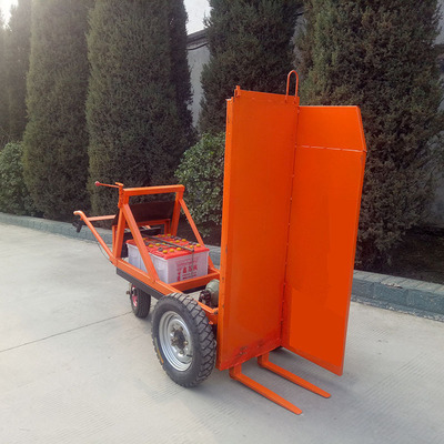 手推电动拉砖车砖窑厂出砖,建筑工地运砖车省时省力可定制