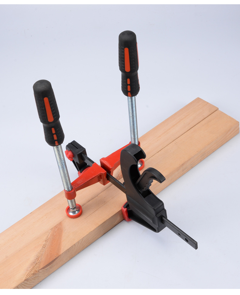 f夹附属直角夹f夹配件木工夹子木匠固定夹垂直拼板夹具玛钢平行夹