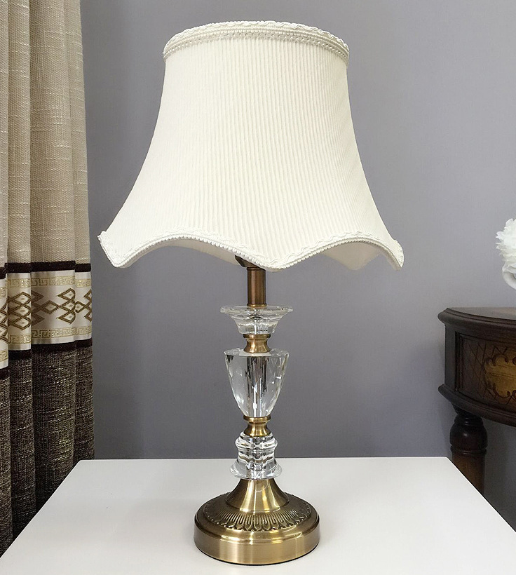 Home Table Lamp Bedroom Bedside Crystal Lamp Simple Bedroom Bedside Study Hotel Table Lamp