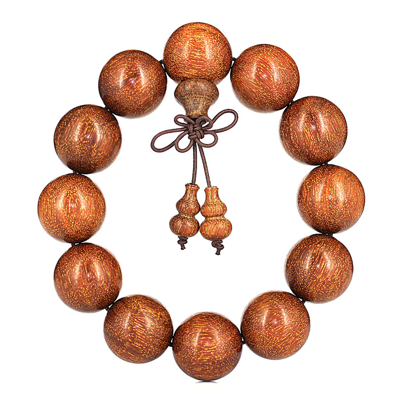 印尼紫檀 尼泊尔紫檀爆满金星佛珠 手串手链男女印度小叶紫檀珠子